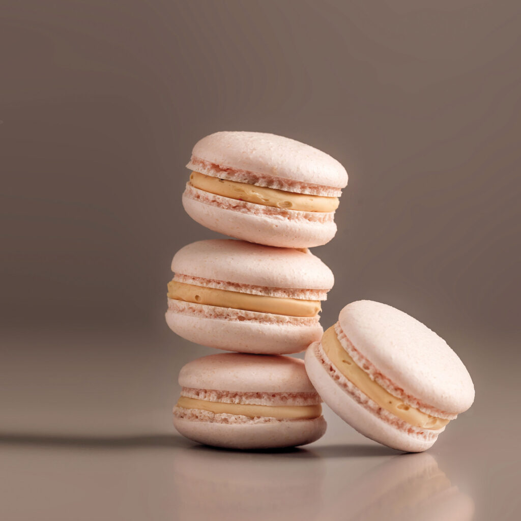 Macarons mit Honigkaramell